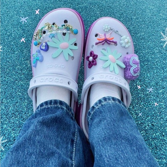 NWT CROCS Classic Stacked Clog - W8/M6 - Picture 7 of 7